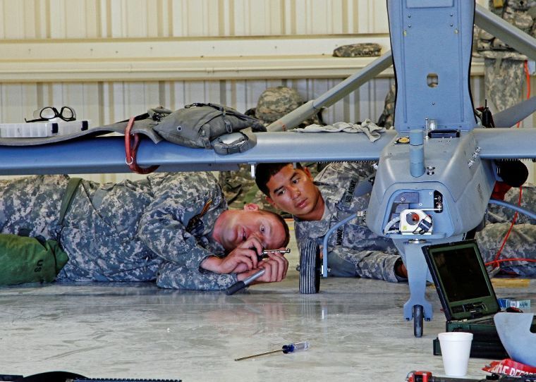Assassins train on new unmanned aerial vehicle